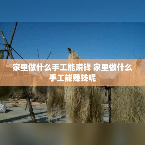 家里做什么手工能赚钱 家里做什么手工能赚钱呢