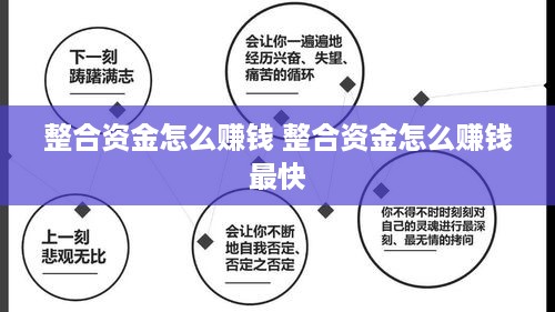 整合资金怎么赚钱 整合资金怎么赚钱最快