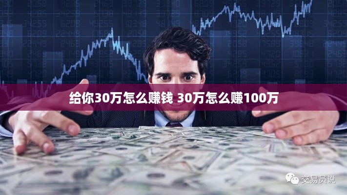 给你30万怎么赚钱 30万怎么赚100万