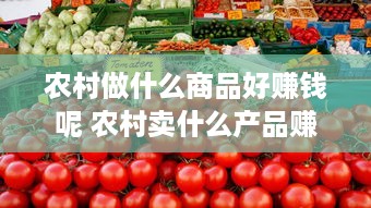 农村做什么商品好赚钱呢 农村卖什么产品赚钱