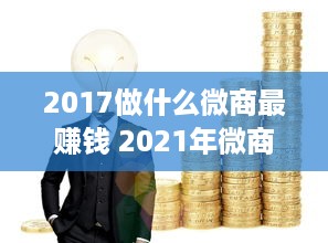 2017做什么微商最赚钱 2021年微商赚钱最快的行业