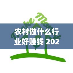 农村做什么行业好赚钱 2021年农村做什么行业赚钱有前景